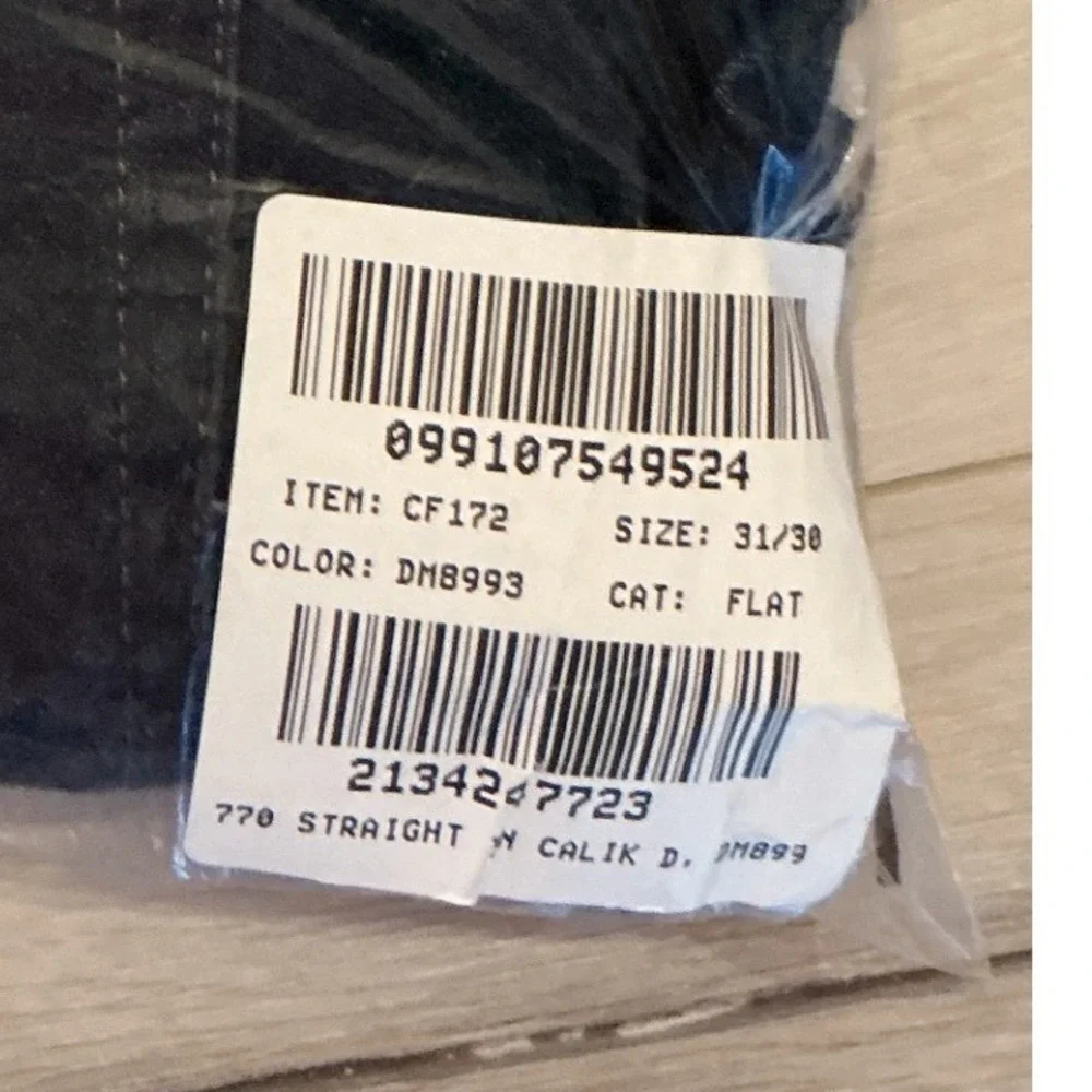 J. Crew‎ 770 Straight Fit Jeans Dark Wash Indigo 31/30 New With Tags